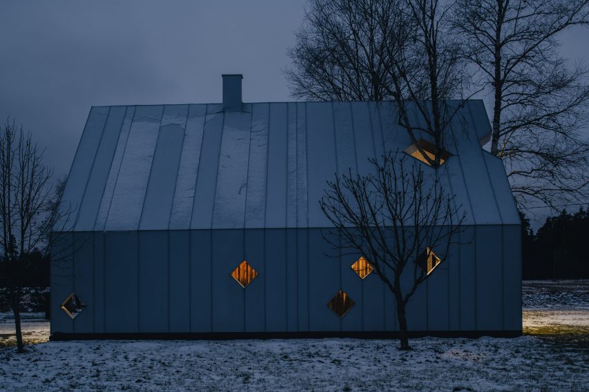 Sauna in Varbol by Peeter Pere and Eva Kedelauk