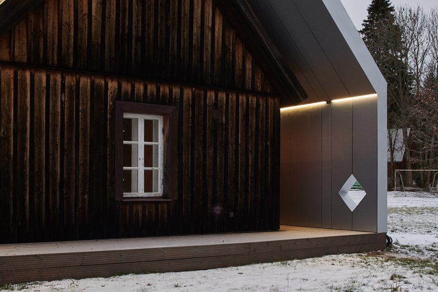 Sauna in Varbol by Peeter Pere and Eva Kedelauk