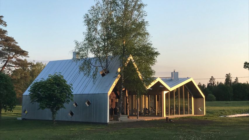 Sauna in Varbol by Peeter Pere and Eva Kedelauk