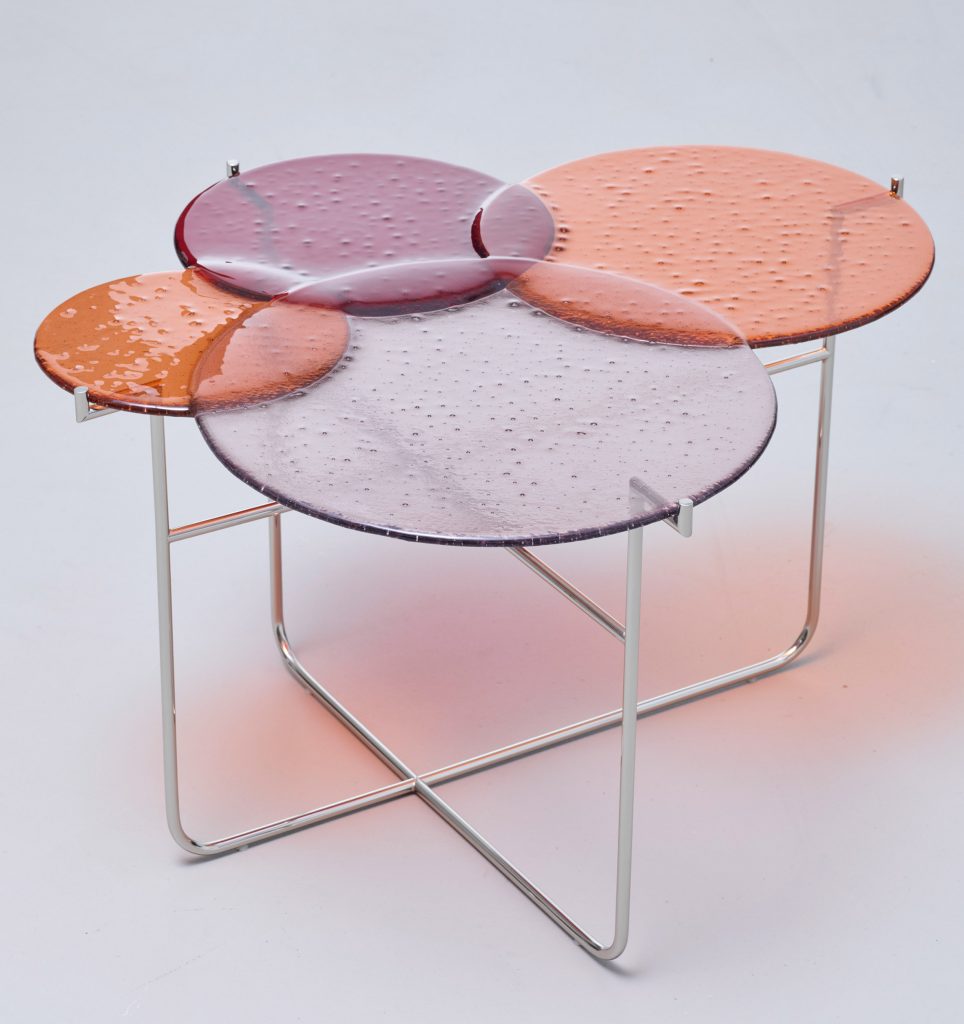 Pastille table designed by Sebastian Herkner for Edition van Treeck