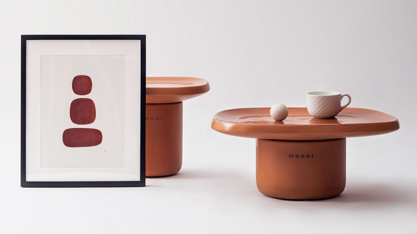 Obon table for Moooi terracotta