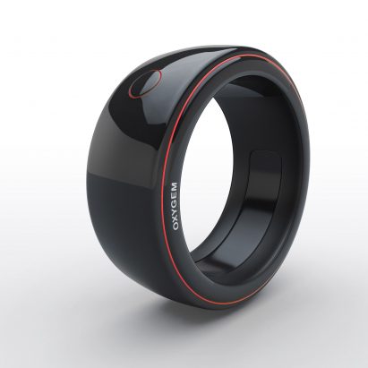 Oxygem smart ring by Hussain Almossawi