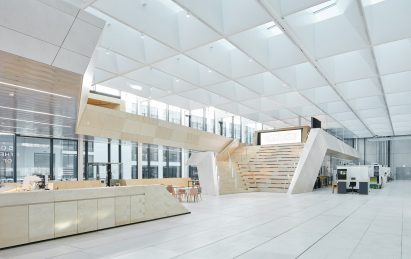 Swarovski factory: Swarovski Manufaktur by Snøhetta in Wattens, Austria