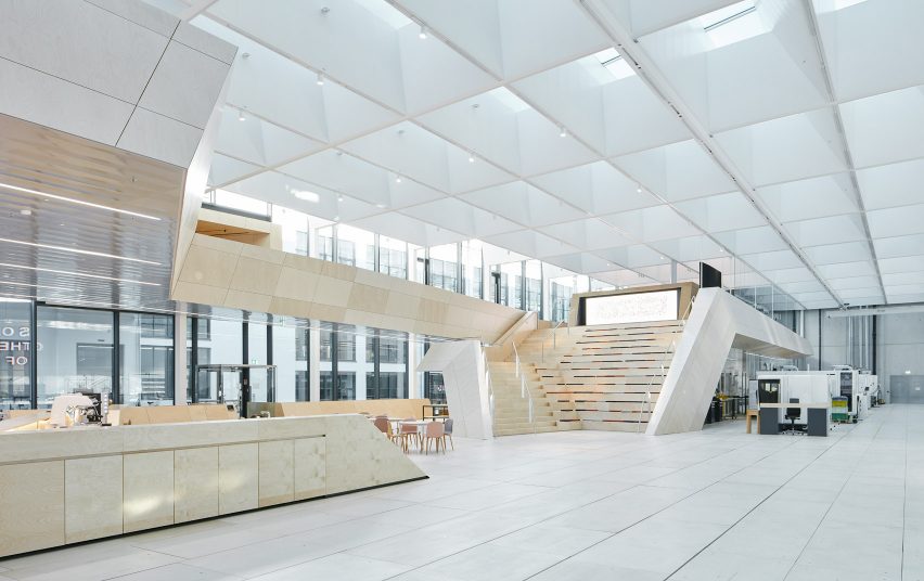 Swarovski factory: Manufaktur by Snøhetta in Wattens, Austria