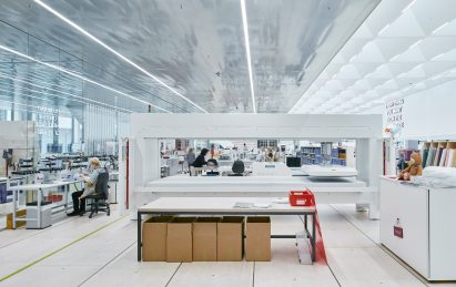 Swarovski factory: Swarovski Manufaktur by Snøhetta in Wattens, Austria