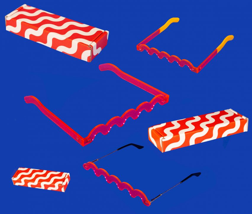 Squiggle Glasses by The Bentel Brothers