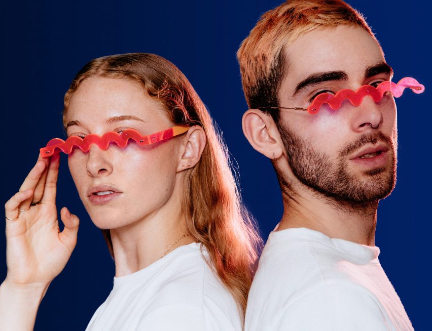 Squiggle Glasses by The Bentel Brothers