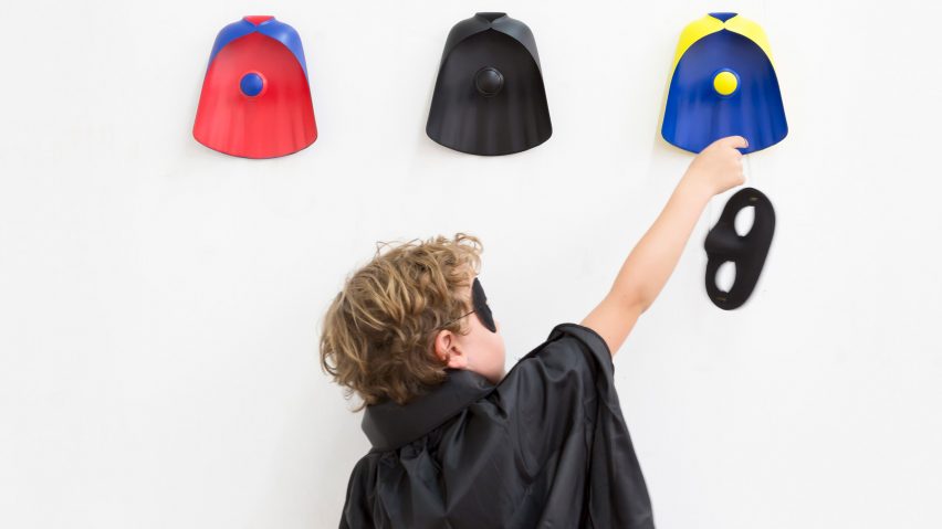 super hero hangers Constance Guisset