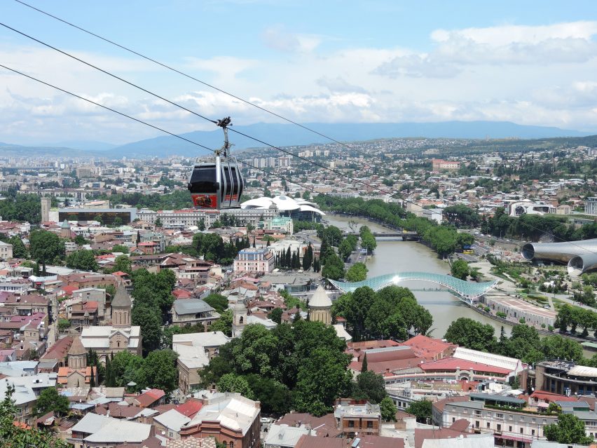 Architecture in Tbilisi, Georgia