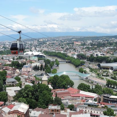 Architecture in Tbilisi, Georgia