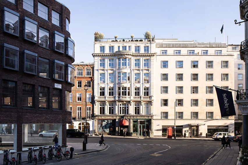 Exterior of The Conduit members club in London, UK