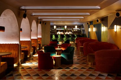 Interiors of The Conduit members club in London, UK