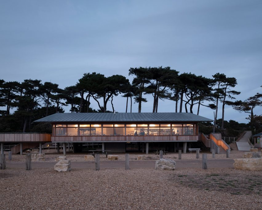 The Lookout was designed by Hampshire County Council's Property Services