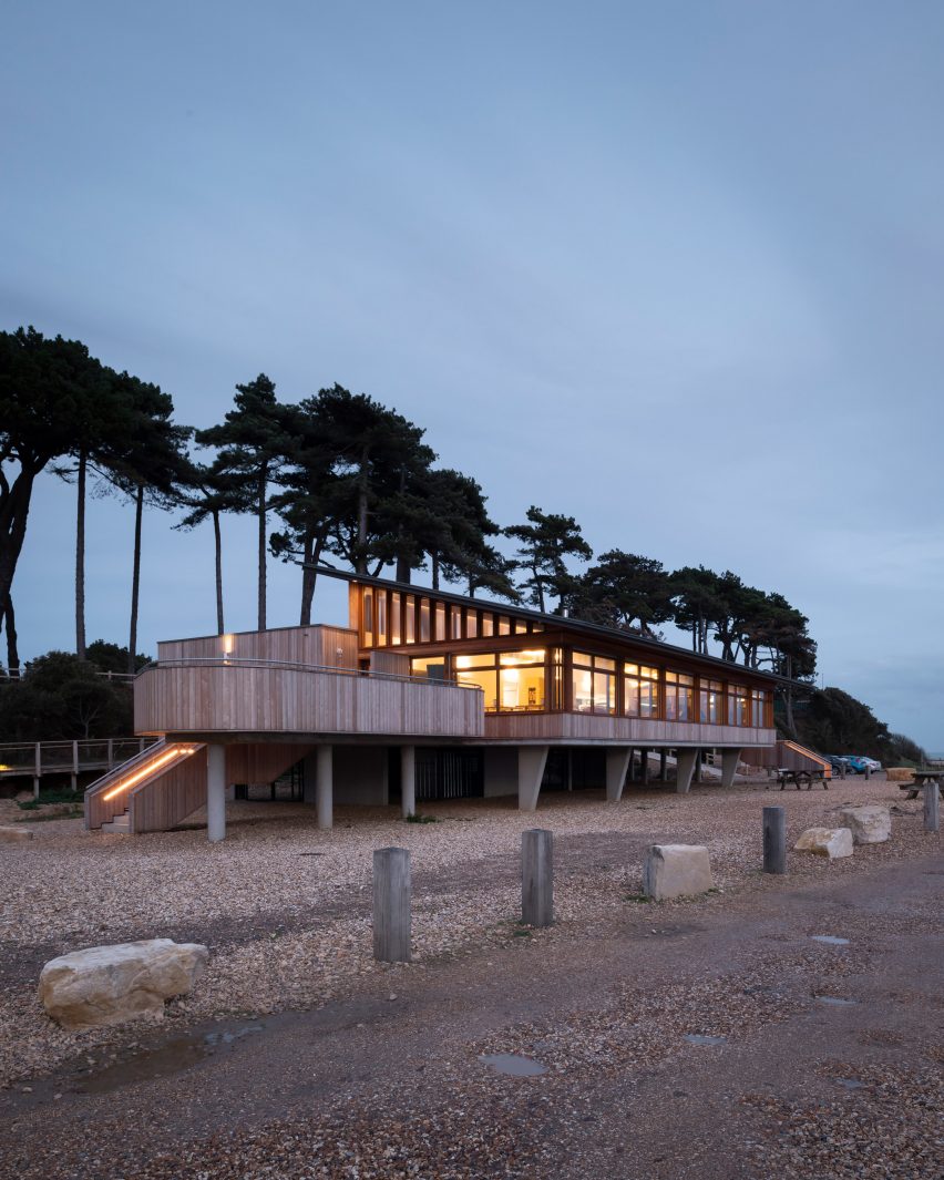 The Lookout was designed by Hampshire County Council's Property Services