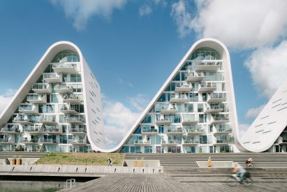 The Wave apartments by Henning Larsen