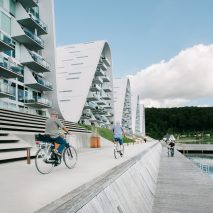 The Wave apartments by Henning Larsen