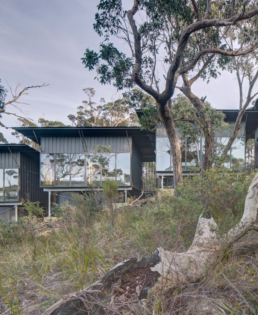 Three Capes Track Hiking Lodges designed by Andrew Burns Architecture