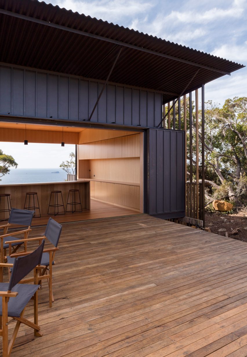 Three Capes Track Hiking Lodges designed by Andrew Burns Architecture