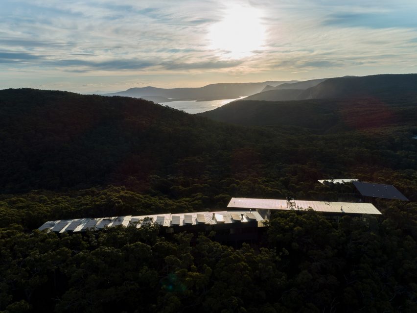 Three Capes Track Hiking Lodges designed by Andrew Burns Architecture