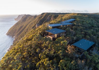 Three Capes Track Hiking Lodges designed by Andrew Burns Architecture