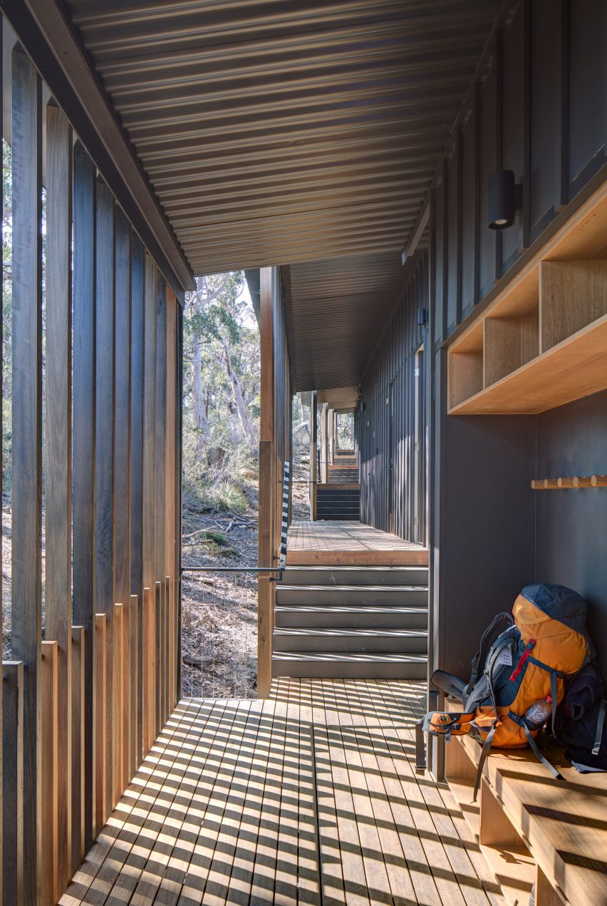 Three Capes Track Hiking Lodges designed by Andrew Burns Architecture