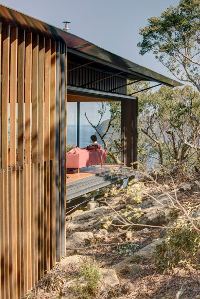 Three Capes Track Hiking Lodges designed by Andrew Burns Architecture