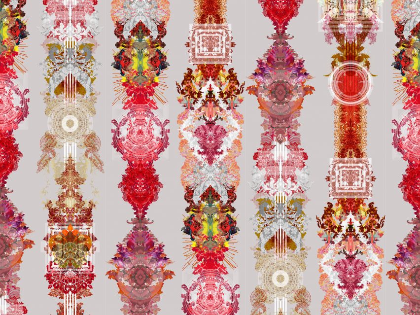 Timorous Beasties' wallpaper series features totemic patterns