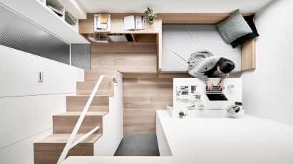 Tiny apartment by A Little Design