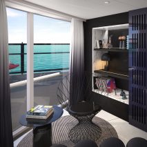 Tom Dixon designs retro-futurist suites for Virgin’s first cruise ship