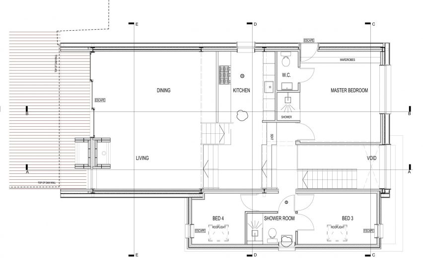 Twin-build house by Nik and Jon Daughtry in Sheffield