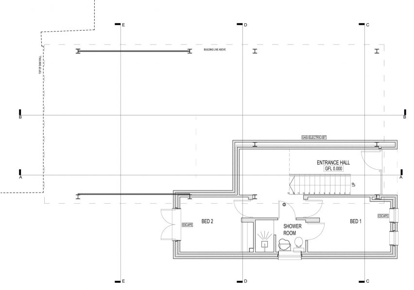 Twin-build house by Nik and Jon Daughtry in Sheffield