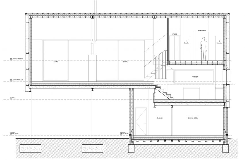 Twin-build house by Nik and Jon Daughtry in Sheffield