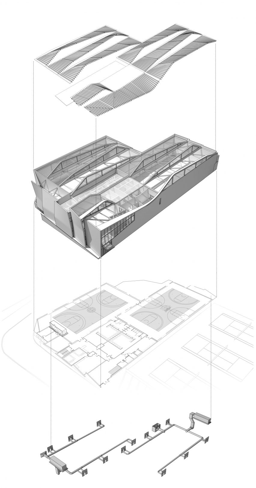 UCLA Basketball Facility by Kevin Daly Architects
