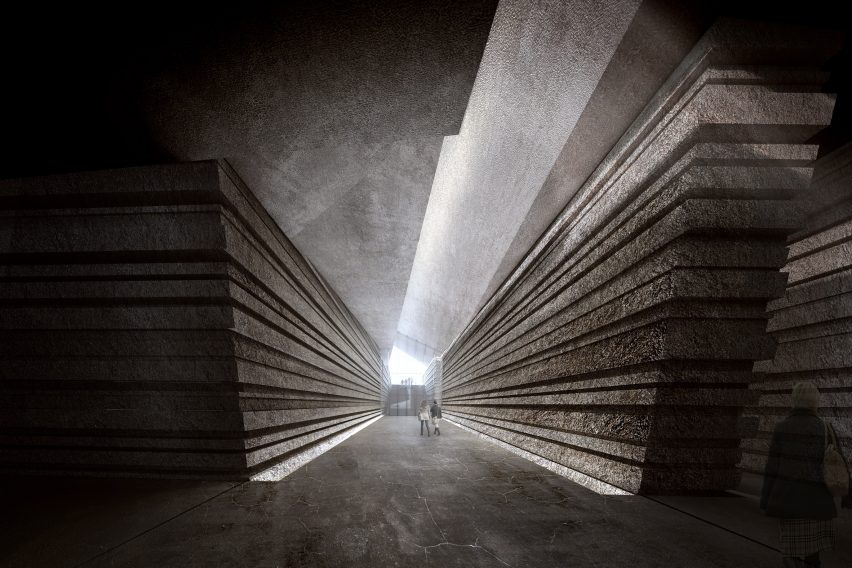 The Museum of the Great Famine by Nizio Design International and Project Systems LTD in Kiev, Ukraine
