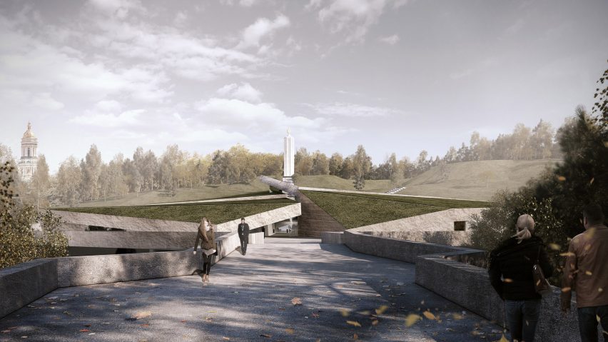 The Museum of the Great Famine by Nizio Design International and Project Systems LTD in Kiev, Ukraine