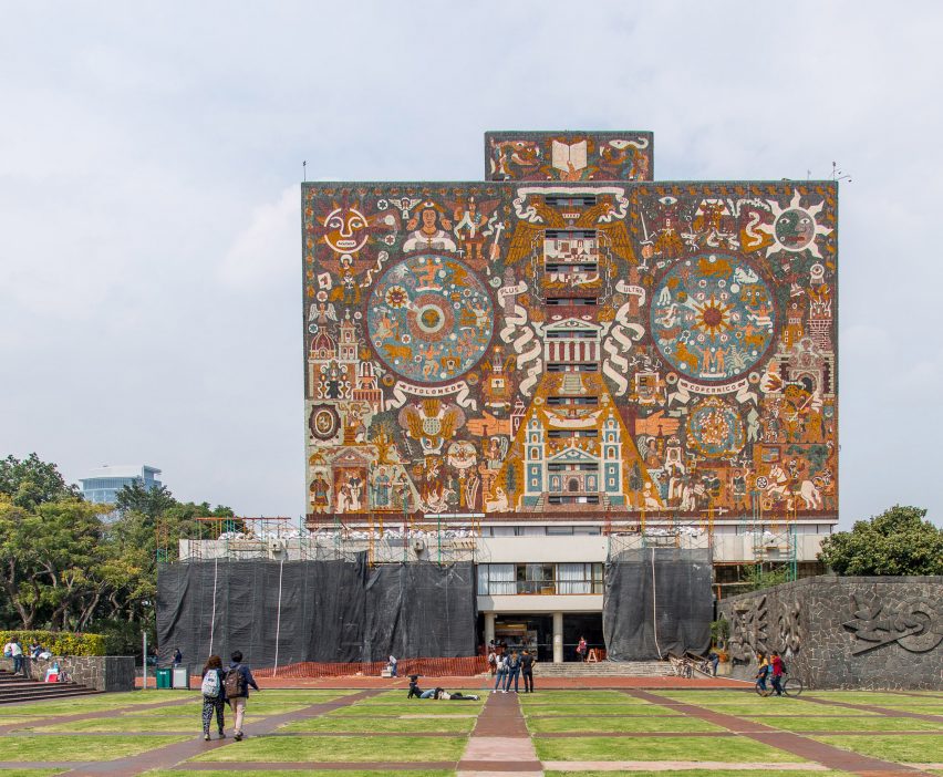 The Central University City Campus on UNAM photographed by Jazzy Li