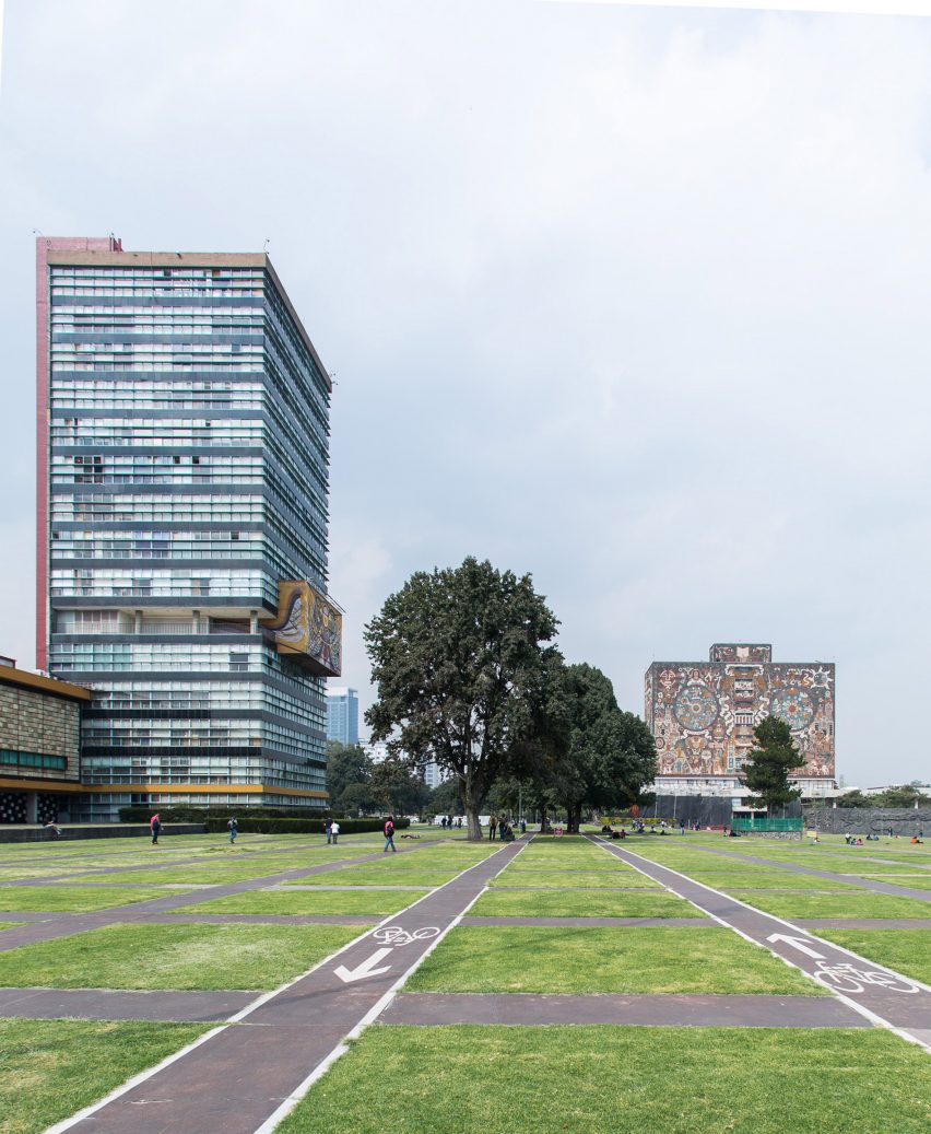 The Central University City Campus on UNAM photographed by Jazzy Li