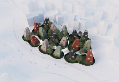 Vertical Village II by Tham & Videgård Arkitekter