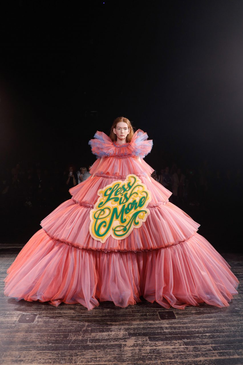 Viktor and Rolf demonstrate the "expressive power of clothing" in couture Spring Summer 2019 collection