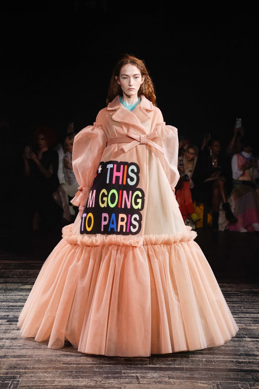 Viktor and Rolf demonstrate the "expressive power of clothing" in couture Spring Summer 2019 collection