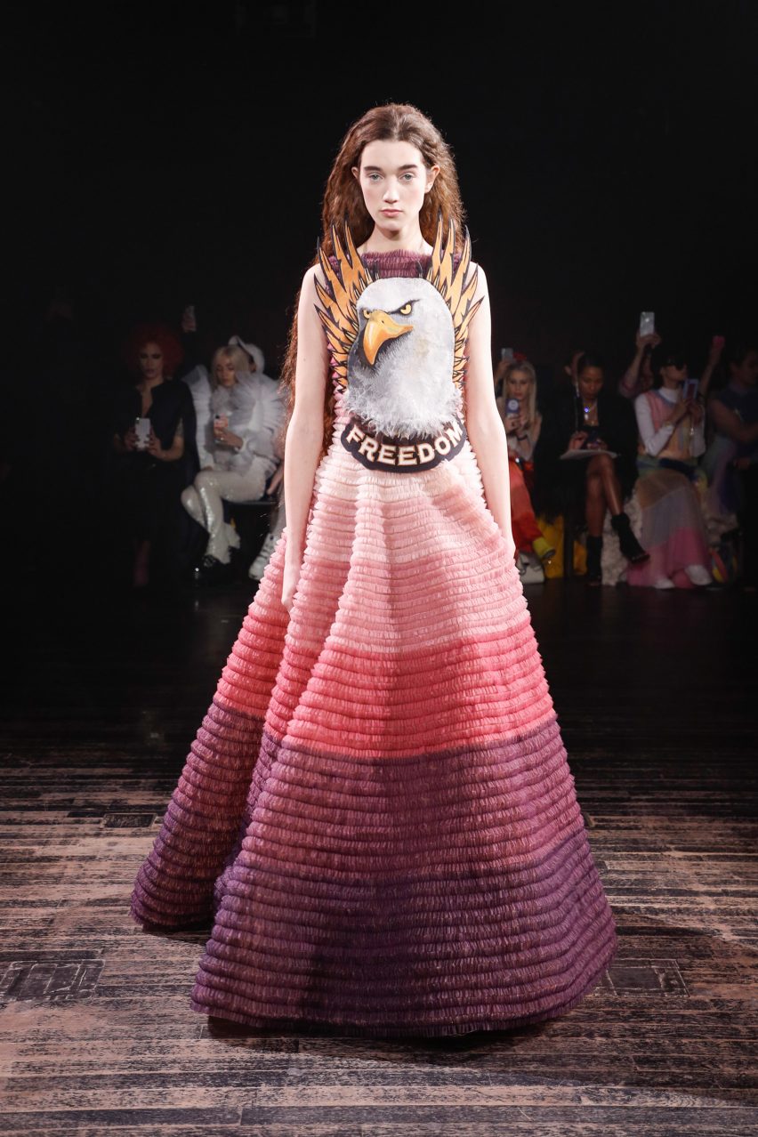 Viktor and Rolf demonstrate the "expressive power of clothing" in couture Spring Summer 2019 collection