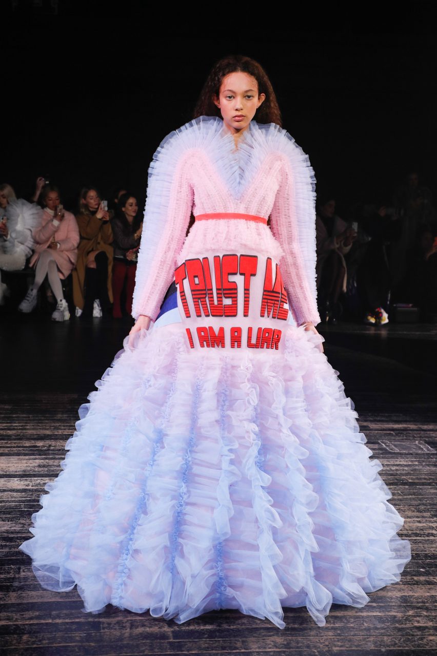 Viktor and Rolf demonstrate the "expressive power of clothing" in couture Spring Summer 2019 collection