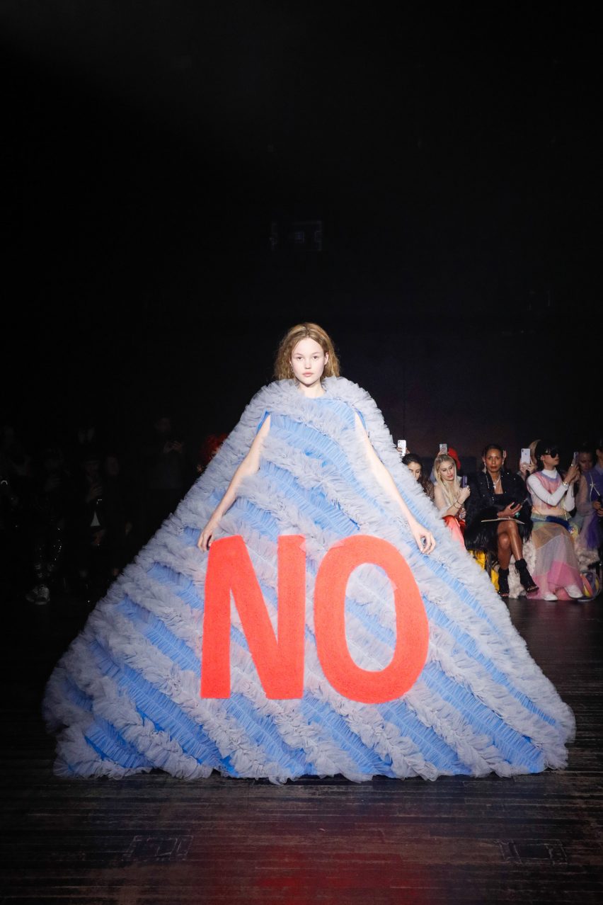 Viktor and Rolf demonstrate the "expressive power of clothing" in couture Spring Summer 2019 collection