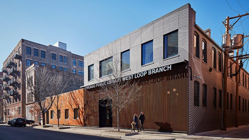 West Loop Branch Library by SOM