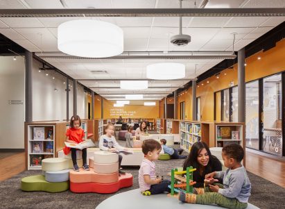 West Loop Branch Library by SOM