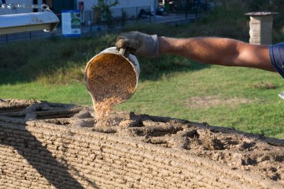 Gaia is a 3D-printed house by WASP made from biodegradable materials