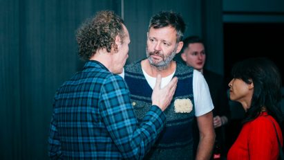 Dutch designer Richard Hutten with Hong Kong based British industrial designer Michael Young