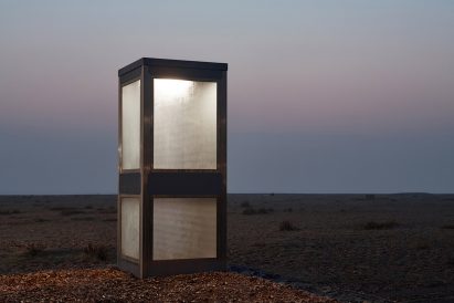 Brexit phonebox Dungeness Joe Sweeney