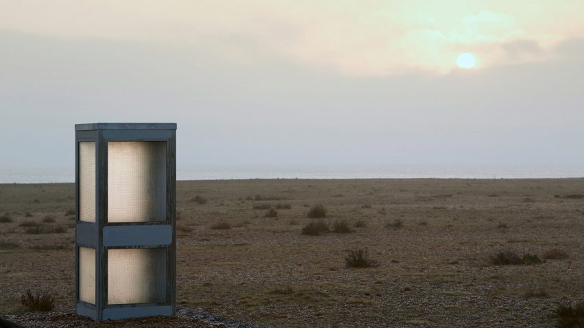 Brexit phonebox Dungeness Joe Sweeney