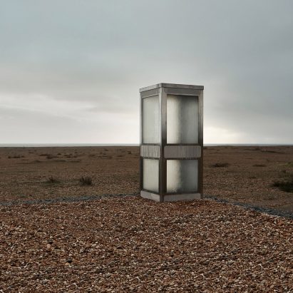 Brexit phonebox Dungeness Joe Sweeney